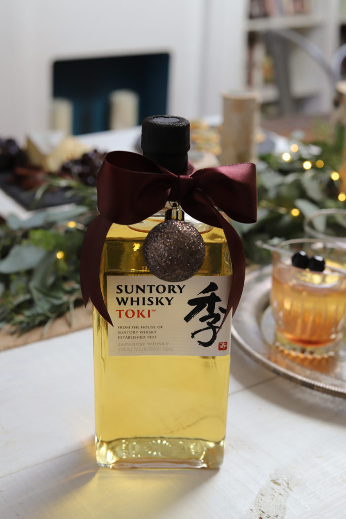 Holiday Cocktails with Suntory Toki Garnish