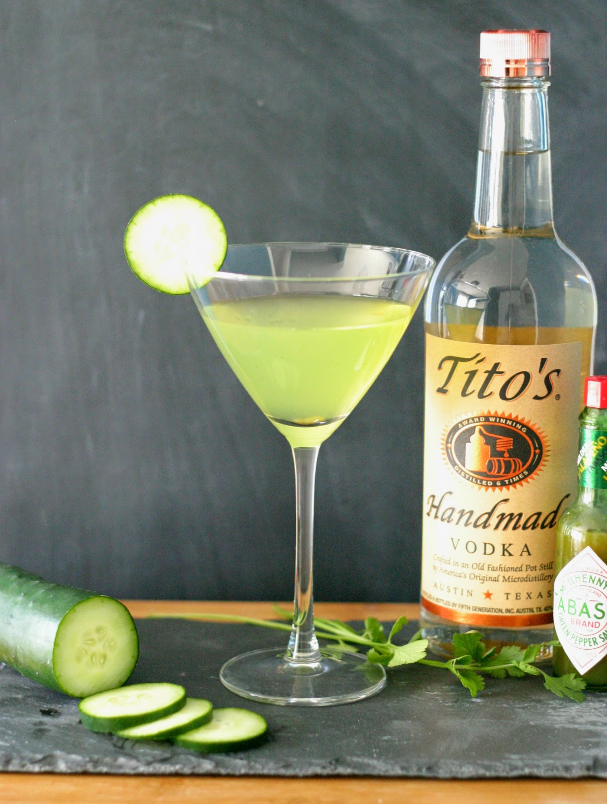 Tito's Cucumber Martini