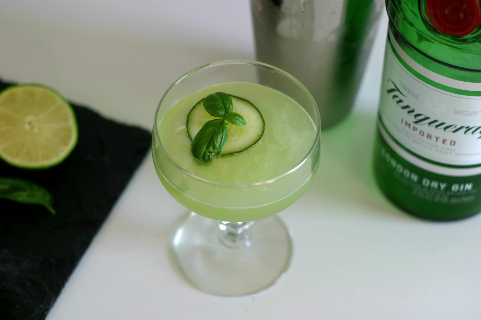 Cucumber Basil Gimlet