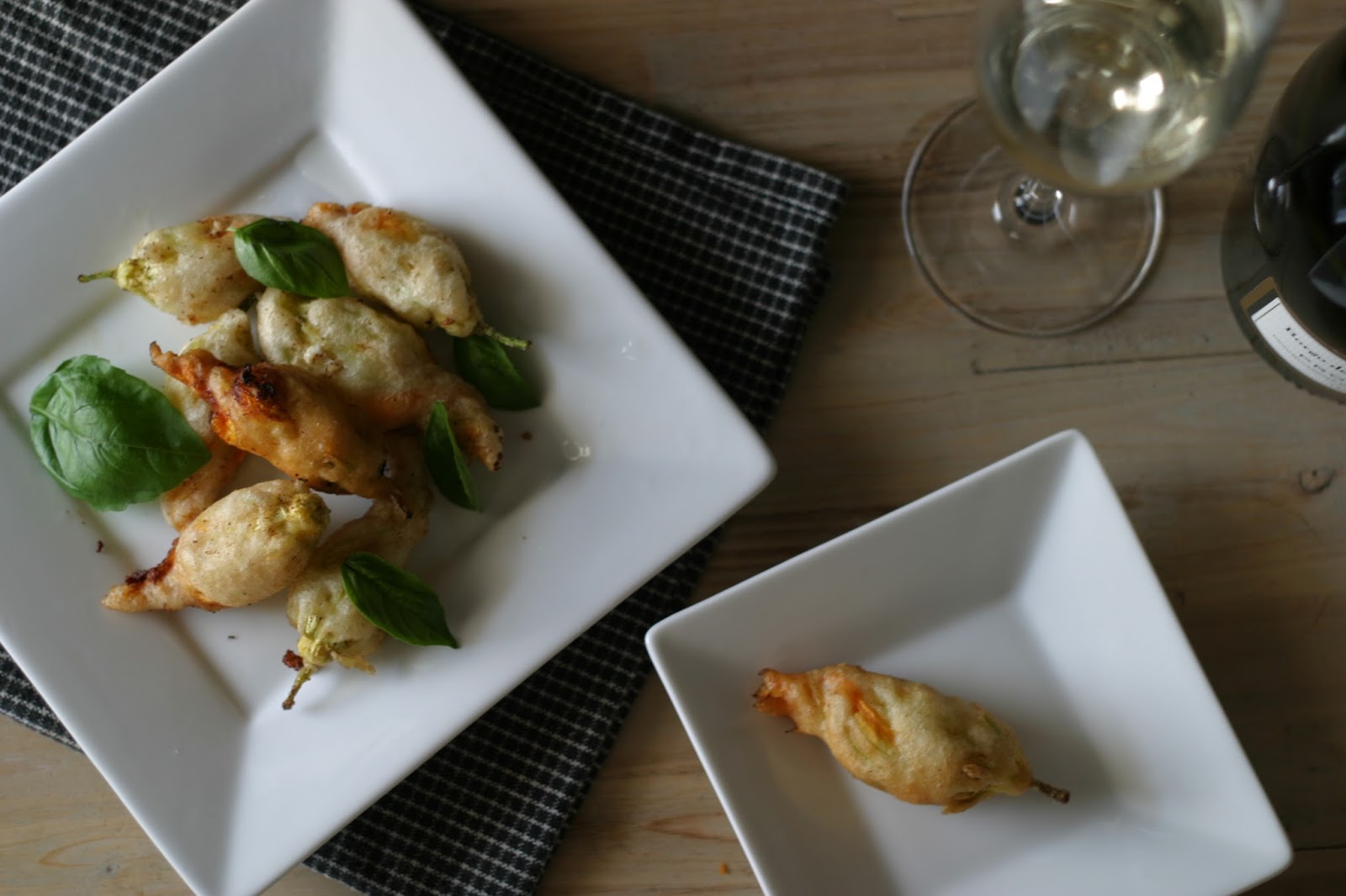 Stuffed Zucchini Blossoms