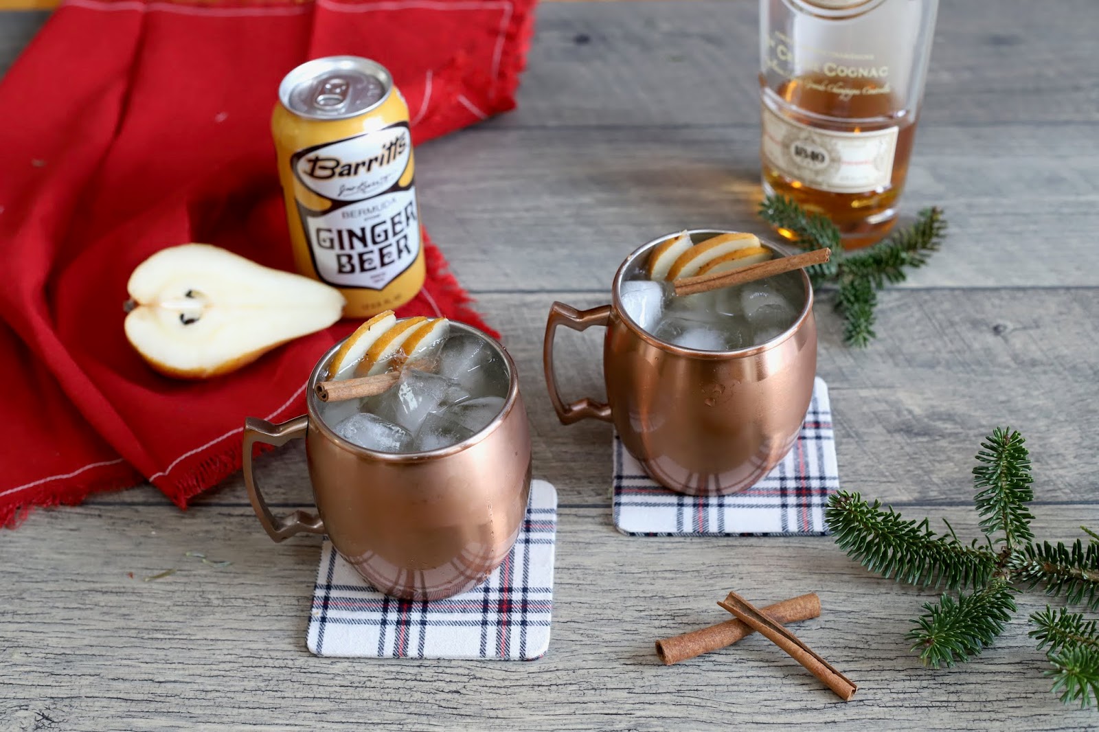 Spiced Pear Mule