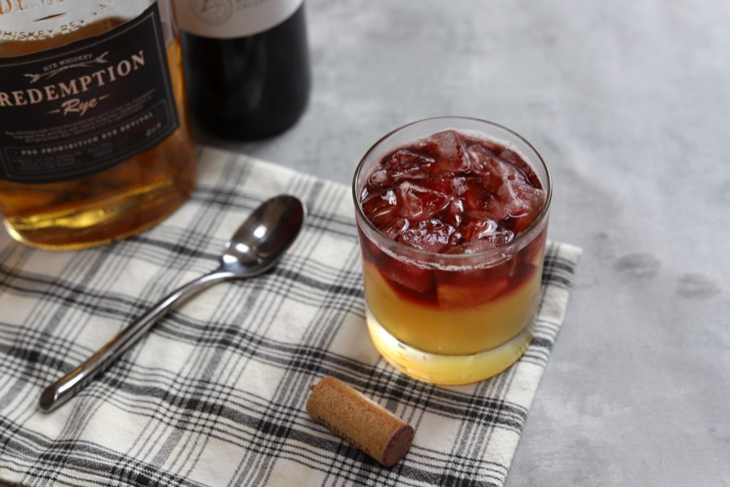 New York Sour Garnish