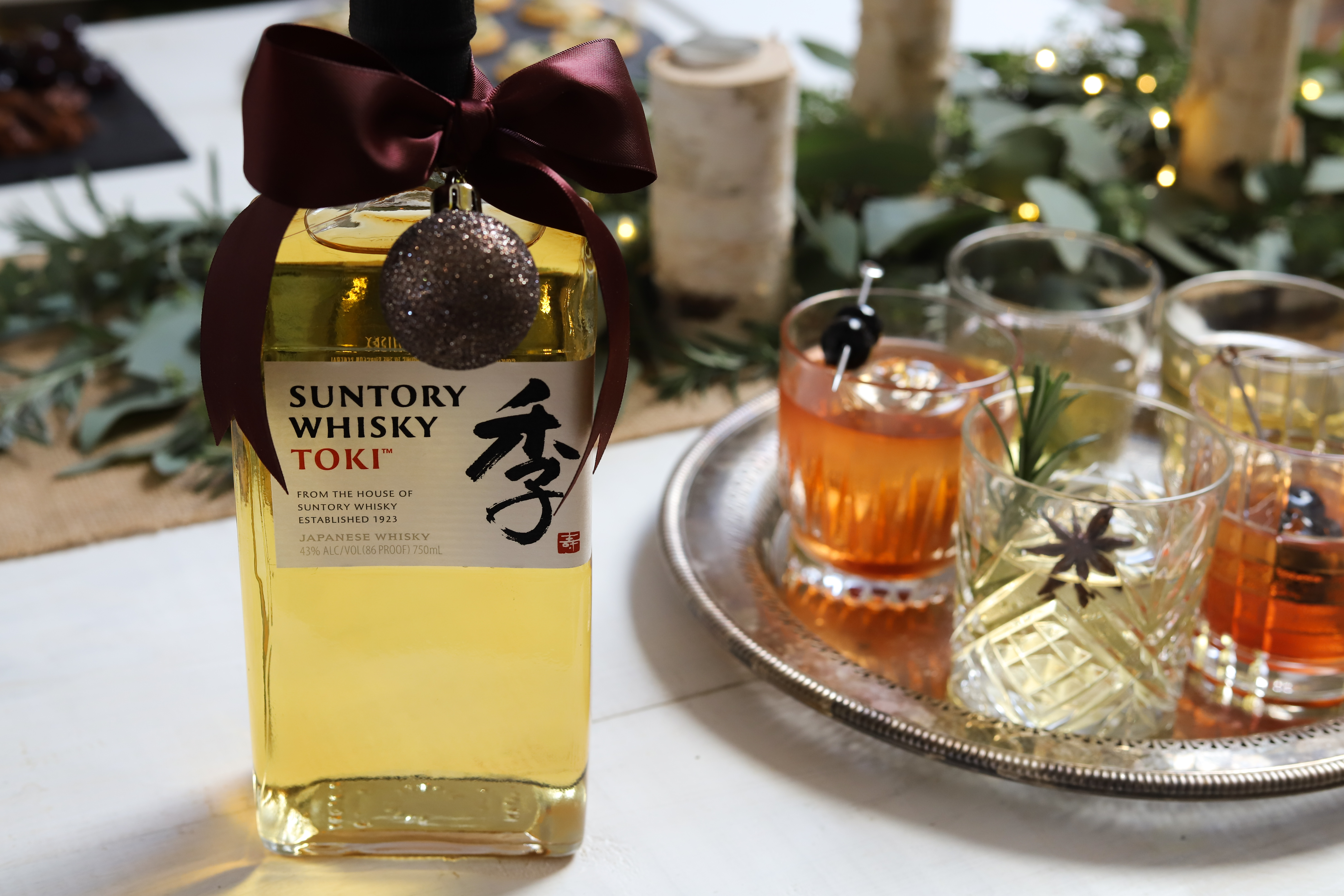 Holiday Cocktails with Suntory Toki