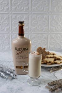 White Christmas hot cocktail with Ricura Horchata