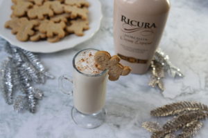 White Christmas hot cocktail with Ricura Horchata