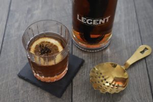 Smoked Chai Old Fashioned with Legent Bourbon