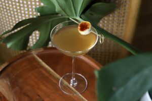 Banana Sidecar cocktail