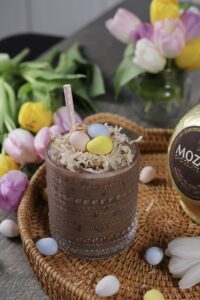 Easter Cocktail with Chocolate Liqueur