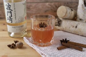 Mulled Fashioned Autumn Old Fashioned with Japanese Whisky