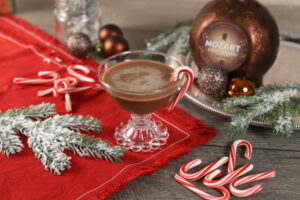 Peppermint Mocha Martini with Mozart Chocolate Coffee Liqueur